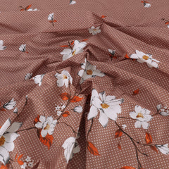 PRINTED PURE COTTON BEDSHEET ASH-40121