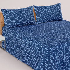 PRINTED PURE COTTON BEDSHEET ASH-40120