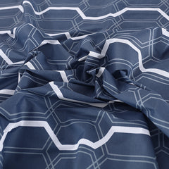 PRINTED PURE COTTON BEDSHEET ASH-40119