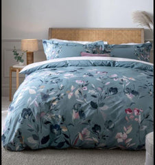 SIGNATURE SOLIDER COTTON COMFORTER SET-7PCS