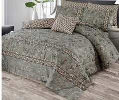 SIGNATURE ASH-1024 COTTON COMFORTER SET-7PCS