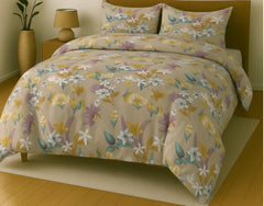 SIGNATURE EXPI PRINTED PURE COTTON BEDSHEET ASH-4007