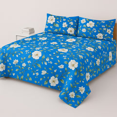 PRINTED PURE COTTON BEDSHEET ASH-40116