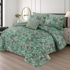 SIGNATURE SKINNY COTTON COMFORTER SET-7PCS