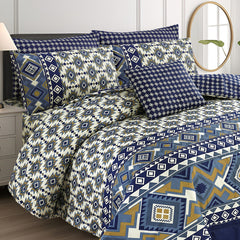 GREEN FIRE ASH-1022  COTTON COMFORTER SET-7PCS