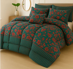 Winter Quilt/Razai Set SH-26 (Heavy polyester Filling)