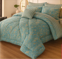 Winter Quilt/Razai Set SH-44 (Heavy polyester Filling)