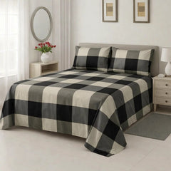 PRINTED PURE COTTON BEDSHEET ASH-5103