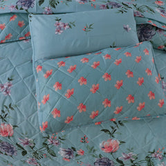 SIGNATURE SKY LEAF COTTON COMFORTER SET-7PCS