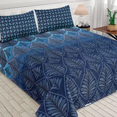 PRINTED PURE COTTON BEDSHEET ASH-4077