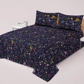 PRINTED PURE COTTON BEDSHEET ASH-40113