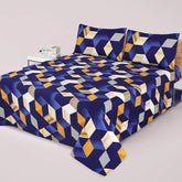 PRINTED PURE COTTON BEDSHEET ASH-40114
