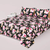 PRINTED PURE COTTON BEDSHEET ASH-40115