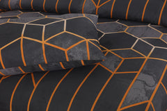 PRINTED PURE COTTON BEDSHEET ASH-40105