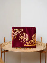 Premium Red Velvet Quran Covers