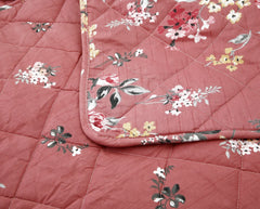 SIGNATURE PINK COTTON COMFORTER SET-7PCS