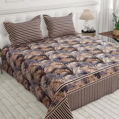 PRINTED PURE COTTON BEDSHEET ASH-4070
