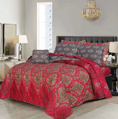 SIGNATURE JHUMKA COTTON COMFORTER SET-7PCS