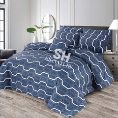 SIGNATURE GREEN LINE  COTTON COMFORTER SET-7PCS