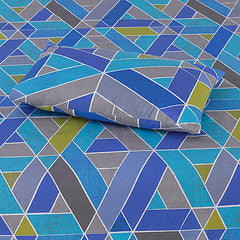 PRINTED PURE COTTON BEDSHEET ASH-4065