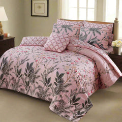 SIGNATURE  BAR COTTON COMFORTER SET-7PCS