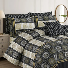 NISSBETT 2 ASH-1019  COTTON COMFORTER SET-6PCS