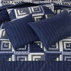 SIGNATURE AUSTIN COTTON COMFORTER SET-7PCS