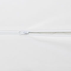 Double Sided Zipper Waterproof Mattress Cover - White