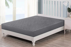 Quilted Waterproof Mattress Protector-Beige 0002