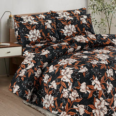 FLORAL ASH-1011  COTTON COMFORTER SET-7PCS