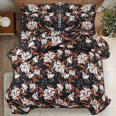 FLORAL ASH-1011  COTTON COMFORTER SET-7PCS
