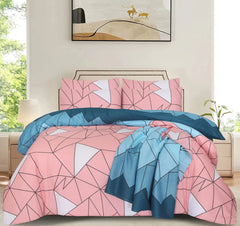 ROUND BLK PURE COTTON COMFORTER SET-6PCS