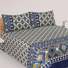 PRINTED PURE COTTON BEDSHEET ASH-4067