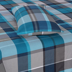 BROWH NISH PRINTED PURE COTTON BEDSHEET ASH-4002