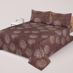PRINTED PURE COTTON BEDSHEET ASH-4079