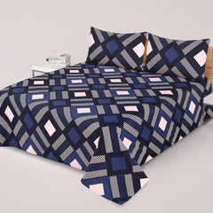 PRINTED PURE COTTON BEDSHEET ASH-40112