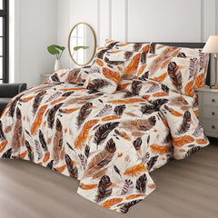 GRAY ARCTIC ASH-1011  COTTON COMFORTER SET-7PCS