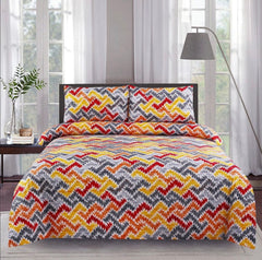 FLOR  PURE COTTON COMFORTER SET-6PCS