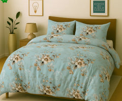 PRINTED PURE COTTON BEDSHEET ASH-40101