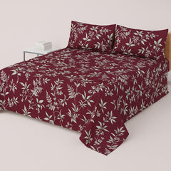 PRINTED PURE COTTON BEDSHEET ASH-40103