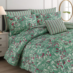 SIGNATURE SKINNY COTTON COMFORTER SET-7PCS