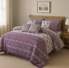 SIGNATURE  D.B LINE  COTTON COMFORTER SET-7PCS