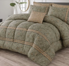 Winter Quilt/Razai Set SH-25 (Heavy polyester Filling)