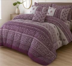 Winter Quilt/Razai Set SH-24 (Heavy polyester Filling)