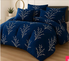 Winter Quilt/Razai Set SH-29 (Heavy polyester Filling)