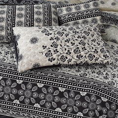 SIGNATURE JHUMKA COTTON COMFORTER SET-7PCS