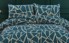PRINTED PURE COTTON BEDSHEET ASH-4059