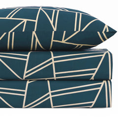 PRINTED PURE COTTON BEDSHEET ASH-4059